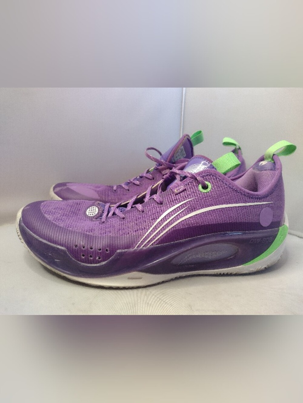 Li Ning Way of Wade 808 2 Basketball Shoes Lavender Purple 9.5 Mens Sneakers A9